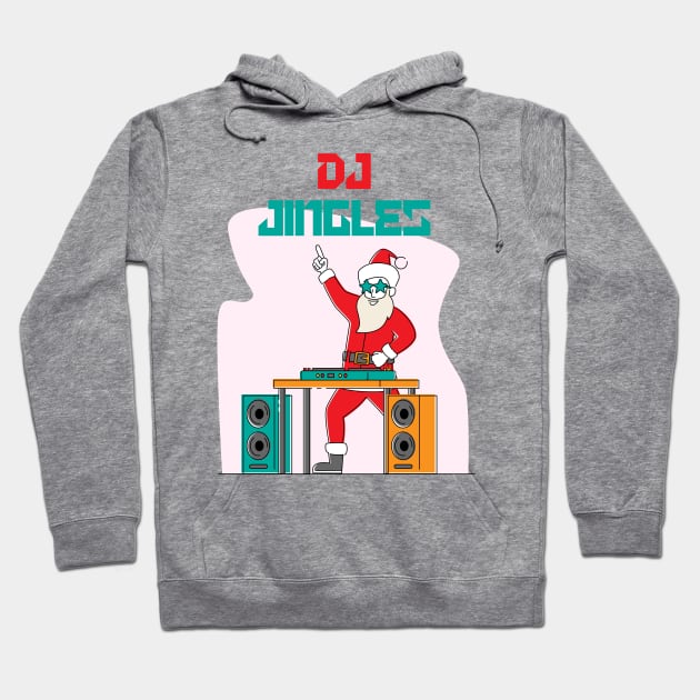 DJ Jingles Santa Hoodie by Bro Aesthetics